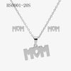 Wholesale Stainless Steel Gold Earrings Necklace Set With Bear Pattern Pendants And Ochain Electroplated With Letters Numbers Text Design