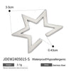 Wholesale Stainless Steel Gold Earrings With Geometric Design Electroplated Ear Clips For Women