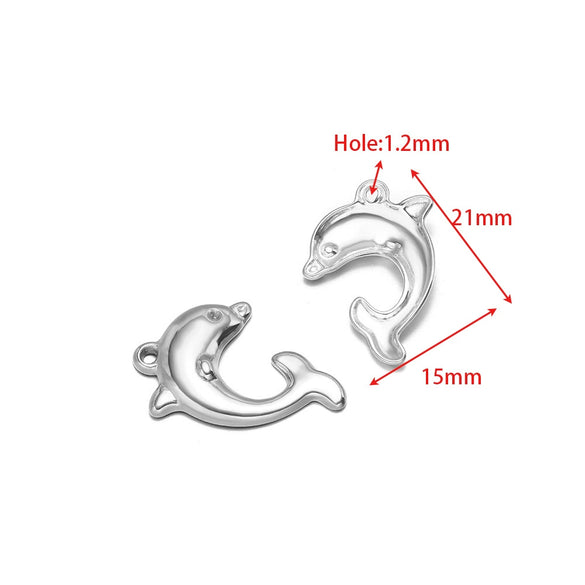 Wholesale Stainless Steel Gold Plated Crab Fish Animal Pendant For Sweater Bracelet Necklace Accessories With Shell Crab Pattern And Electroplating Process