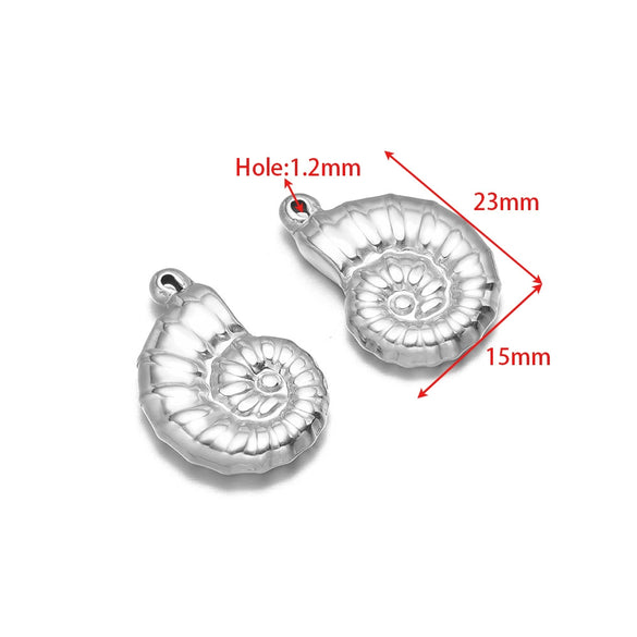Wholesale Stainless Steel Gold Plated Crab Fish Animal Pendant For Sweater Bracelet Necklace Accessories With Shell Crab Pattern And Electroplating Process