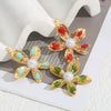 Wholesale Stainless Steel Gold Plated Flower Design Pendant For Women Jewelry Accessories