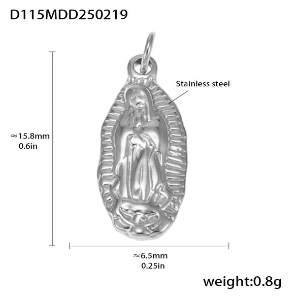 Wholesale Stainless Steel Gold Plated Pendants With Wave Geometry Animals Zodiac Patterns Electroplated