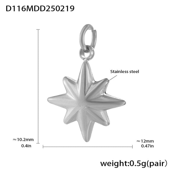 Wholesale Stainless Steel Gold Plated Pendants With Wave Geometry Animals Zodiac Patterns Electroplated