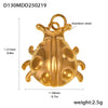 Wholesale Stainless Steel Gold Plated Pendants With Wave Geometry Animals Zodiac Patterns Electroplated