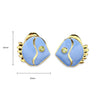 Wholesale Stainless Steel Goldplated Animal Fish Minimalist Women's Earrings