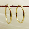 Wholesale Stainless Steel Goldplated Cshaped Geometric French Retro Earrings