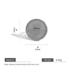 Wholesale Stainless Steel Goldplated Geometric Adjustable Ring Jewelry Accessories