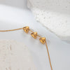 Wholesale Stainless Steel Goldplated Geometric Necklace For Women