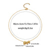 Wholesale Stainless Steel Goldplated Geometric Necklace For Women