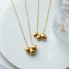 Wholesale Stainless Steel Goldplated Geometric Necklace For Women