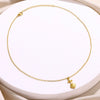 Wholesale Stainless Steel Goldplated Heartshaped Cross Pendant Necklace For Men And Women