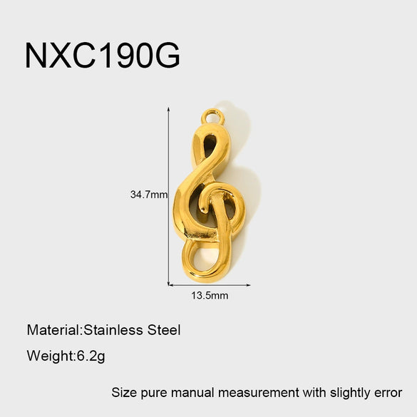 Wholesale Stainless Steel Goldplated Wine Bottle Pendant Jewelry Accessories