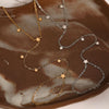 Wholesale Stainless Steel Hand Chain With Simple Style And Fivepointed Star Pattern Electroplated