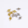 Wholesale Stainless Steel Handmade Jewelry Accessories With Round Pattern And Electroplating Process