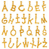 Wholesale Stainless Steel Handmade Letter Pendant Accessories With Polishing Hip Hop And Minimalist Style