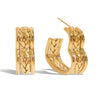 Wholesale Stainless Steel Heart Earrings With Electroplating Light Luxury Niche Design For Women
