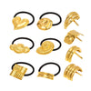 Wholesale Stainless Steel Heart Headband With Electroplating For Women High End Ins Style Hair Accessories