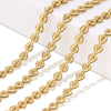Wholesale Stainless Steel Heart Pattern Electroplated Chain Jewelry