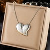 Wholesale Stainless Steel Heart Pendant Chain Jewelry Necklace Retro Cold Style Gold Plated