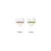 Wholesale Stainless Steel Heart Shape Electroplated Stud Earrings For Women Fashion Style
