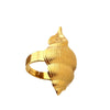 Wholesale Stainless Steel Heart Shape Luxury Niche Natural Style Electroplated Ring Jewelry