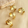 Wholesale Stainless Steel Heart Shaped Pendant Ring With Electroplating For Women And Men Natural And Geometric Style