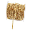 Wholesale Stainless Steel Hip Hop Six Sided Grinding Electroplated Necklace Chain For Boys