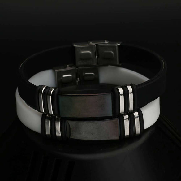 Wholesale Stainless Steel Hiphop Style Polished Unisex Bracelet