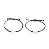 Wholesale Stainless Steel Hollow Adjustable Couple Bracelet With Sun Moon Butterfly Heart Shape Animal Zodiac Woven Design Electroplating