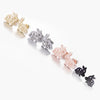 Wholesale Stainless Steel Hollow Flower And Rabbit Animal Earrings For Women With Electroplating Treatment
