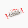 Wholesale Stainless Steel Hollow Flower Column Straightthrough Pattern Brightened Fashion Jewelry Accessories Bracelet