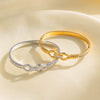 Wholesale Stainless Steel Hollow Geometric Electroplated Bracelet As Jewelry Watch Accessories