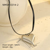 Wholesale Stainless Steel Hollow Love Pendant Clavicle Chain Electroplated Fashion Design For Women