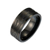 Wholesale Stainless Steel Hook Ring Jewelry With Animal Zodiac Pattern Electroplated For Unisex