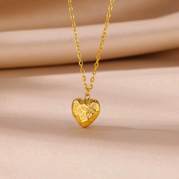 Wholesale Stainless Steel Hummingbird And Flower Pendant Jewelry With Inlaid Zircon Electroplated Necklace