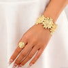 Wholesale Stainless Steel Hydraulic Pressure Open Sun Bracelet Fashion Minimalist Jewelry