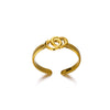 Wholesale Stainless Steel Imitation Pearl Flower Geometric Leaf Open Ring Jewelry Electroplated For Women