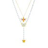 Wholesale Stainless Steel Insectshaped Fashion Retro Pendant Collarbone Necklace With Electroplating