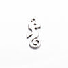 Wholesale Stainless Steel Jewelry Accessories Animal Shaped Pendant With Electroplating
