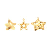 Wholesale Stainless Steel Jewelry Accessories Fivepointed Star Electroplated Pendant For Necklace And Earrings