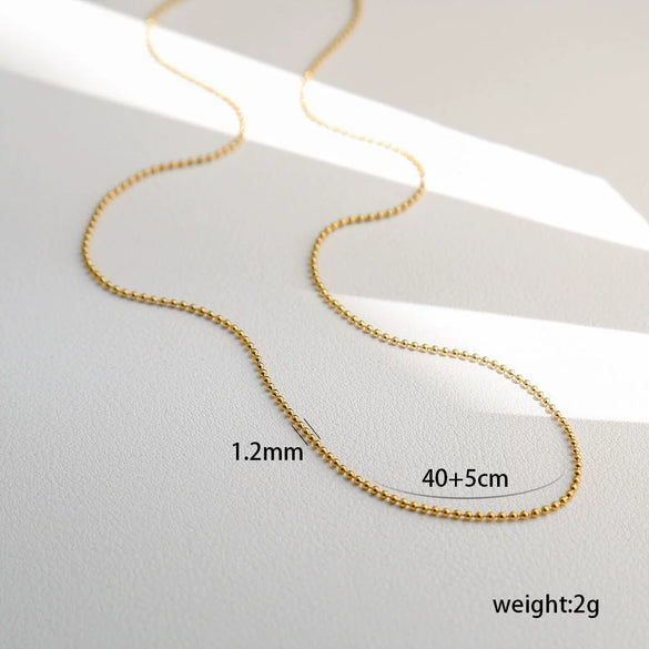 Wholesale Stainless Steel Jewelry Geometric Satellite And Snake Bone Chain Necklace For Women With Electroplating Minimalist Style