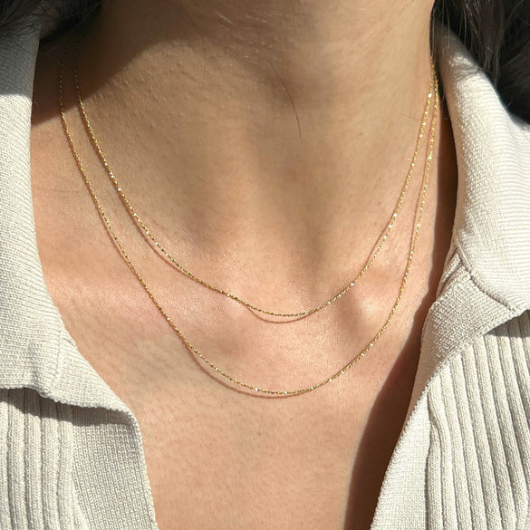 Wholesale Stainless Steel Jewelry Geometric Satellite And Snake Bone Chain Necklace For Women With Electroplating Minimalist Style