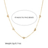 Wholesale Stainless Steel Jewelry Love Water Drops Bells Pattern Goldplated Bracelet Earrings Necklace Set For Women