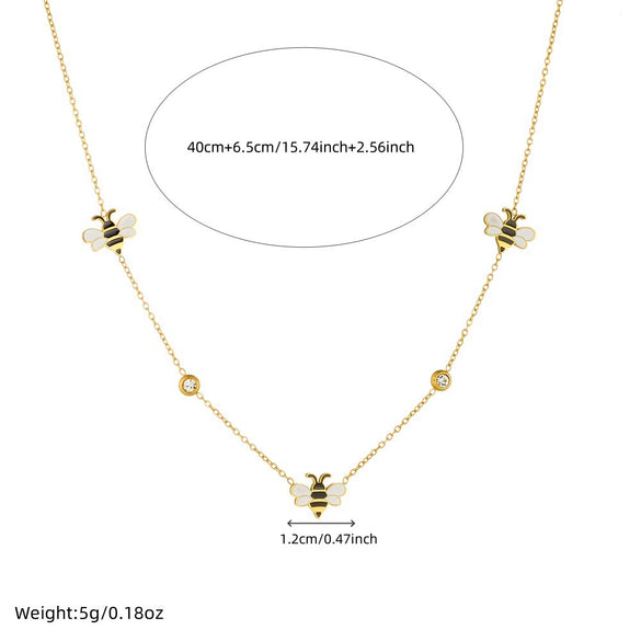Wholesale Stainless Steel Jewelry Set With Cartoon Animal Pattern And Electroplating For Women