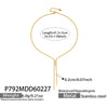 Wholesale Stainless Steel Jewelry Set With Cross Crown Roman Numerals Electroplated Necklaces And Bracelets For Women