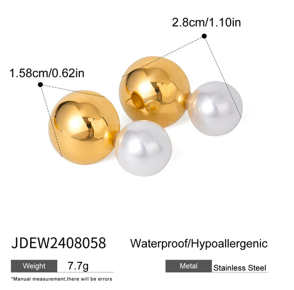 Wholesale Stainless Steel Jewelry With Bow Design Geometric Pattern Electroplated Zircon Earrings And Titanium Steel Ring For Women