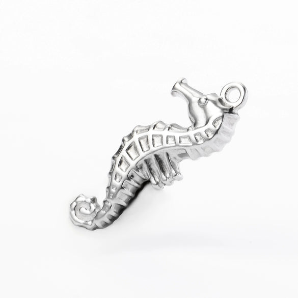 Wholesale Stainless Steel Jewelry With Starfish Dolphin Seahorse Shell Pendant Electroplated Marine Series