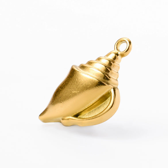 Wholesale Stainless Steel Jewelry With Starfish Dolphin Seahorse Shell Pendant Electroplated Marine Series