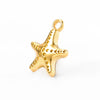 Wholesale Stainless Steel Jewelry With Starfish Dolphin Seahorse Shell Pendant Electroplated Marine Series