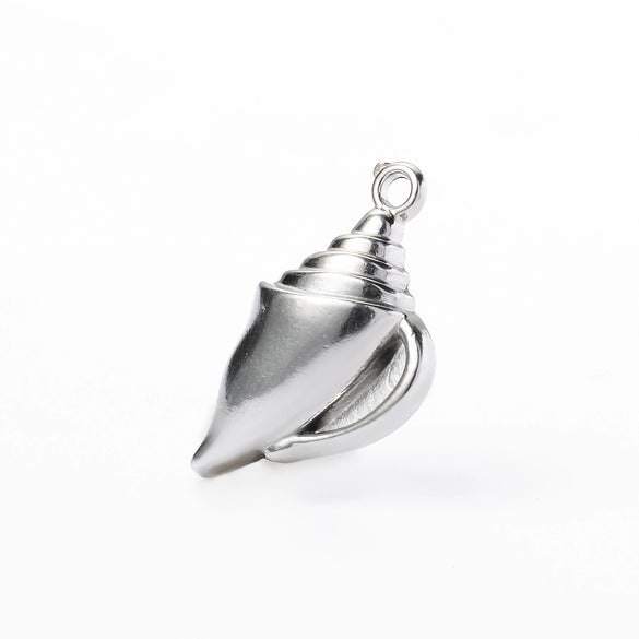 Wholesale Stainless Steel Jewelry With Starfish Dolphin Seahorse Shell Pendant Electroplated Marine Series